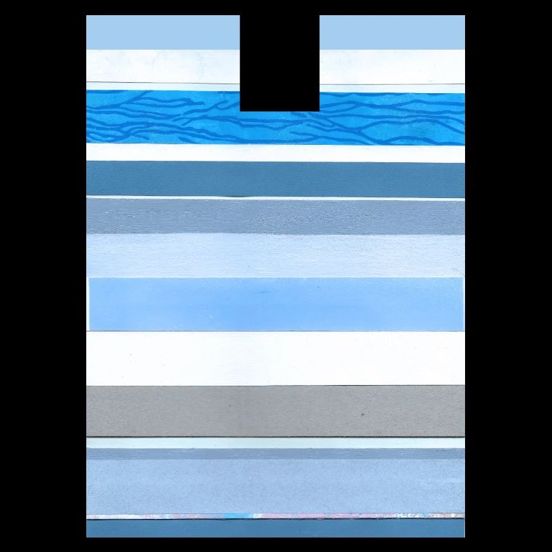 Rayures bleu blanc