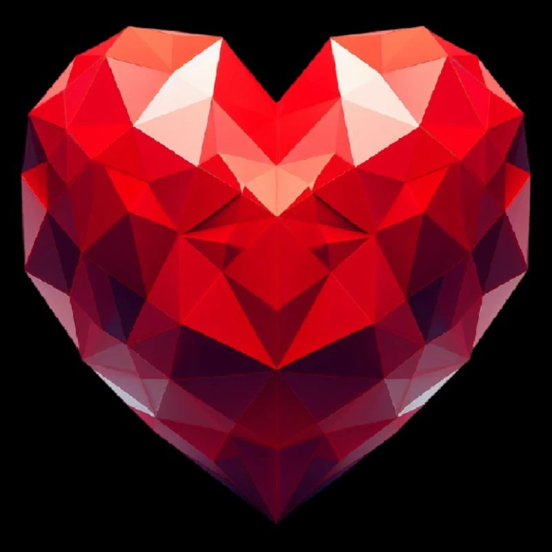 Herz Polygon