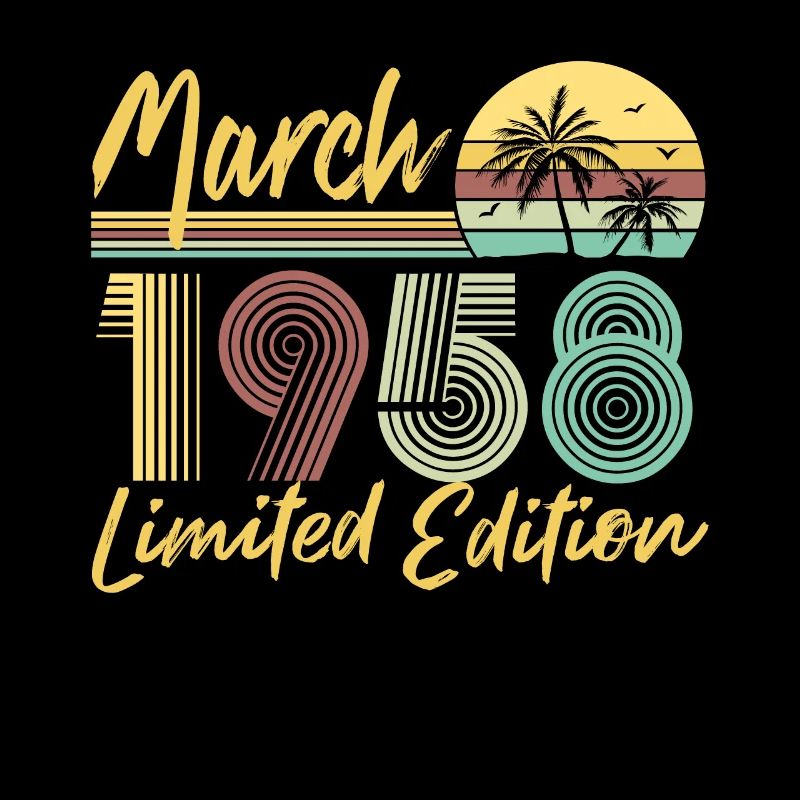 Édition limitée de mars 1958