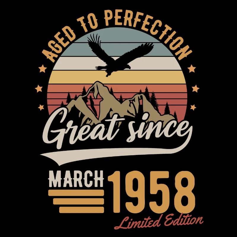 Mars 1958 Édition limitée Anniversaire