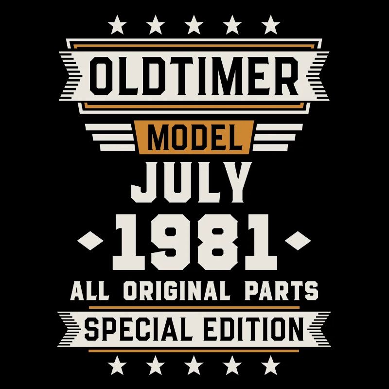 Oldtimer Juli 1981 Geburtstag Geschenk