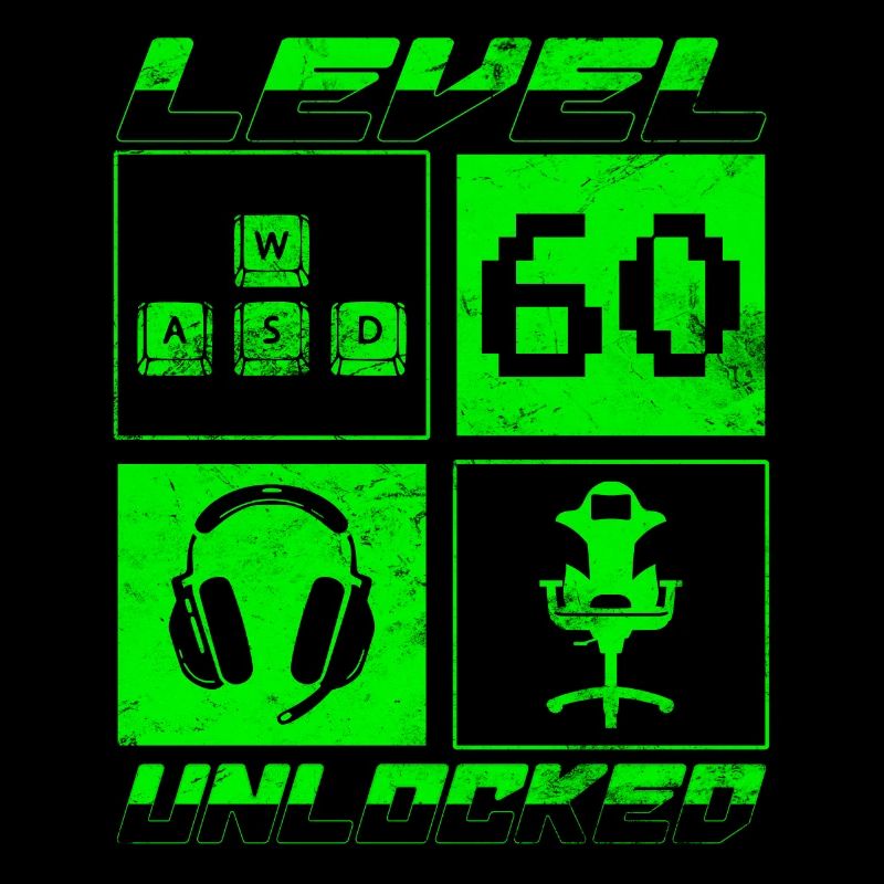 60. Geburtstag Level 60 unlocked