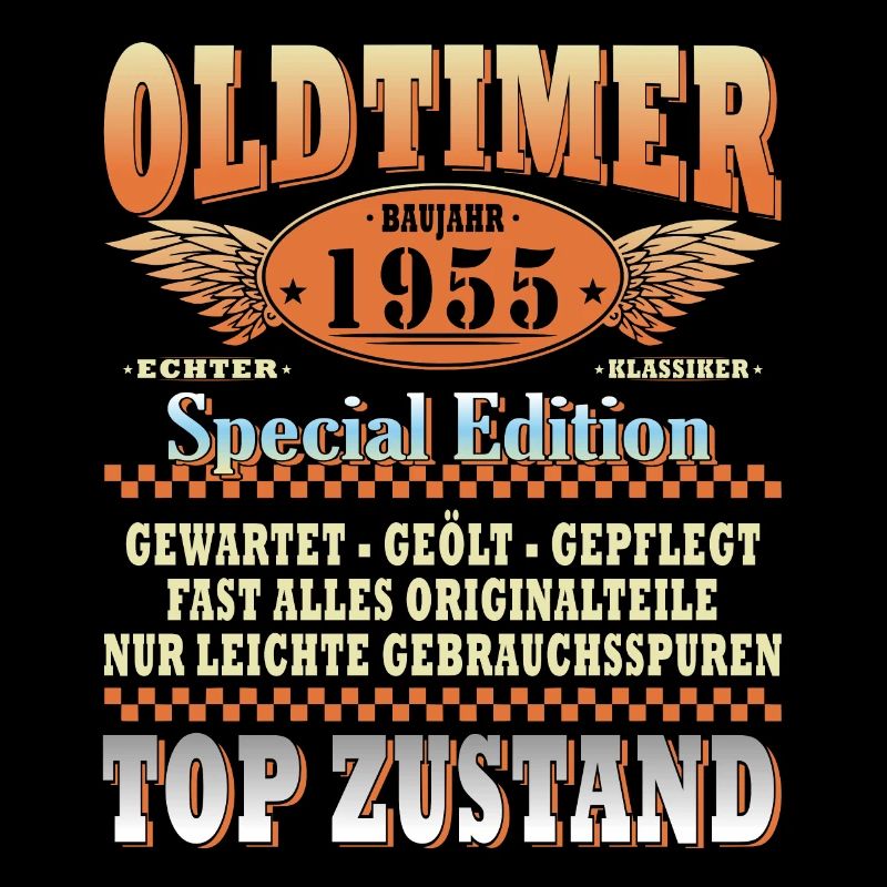 69. GEBURTSTAG OLDTIMER 1955