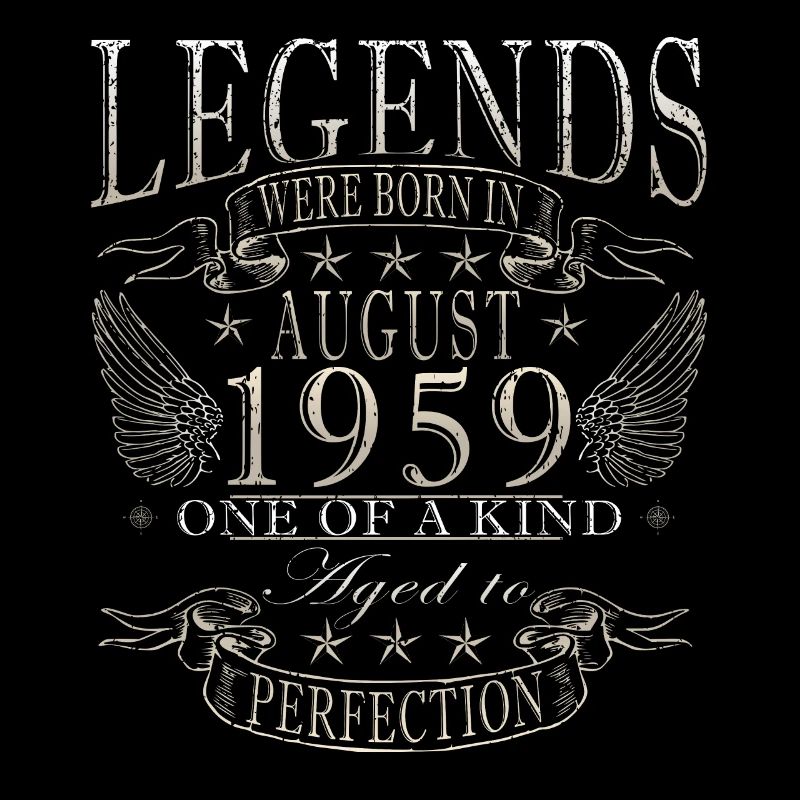 August 1959 August Geburtstag 1959 August