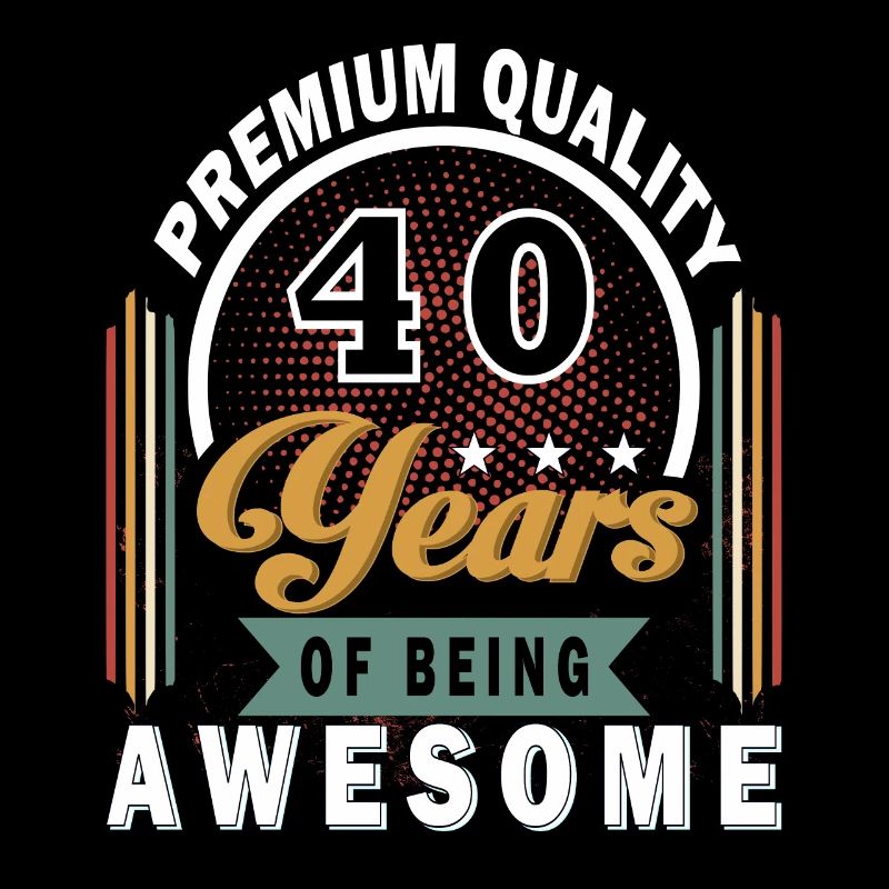 40 Geburtstag Spruch 40 Jahre Geschenk