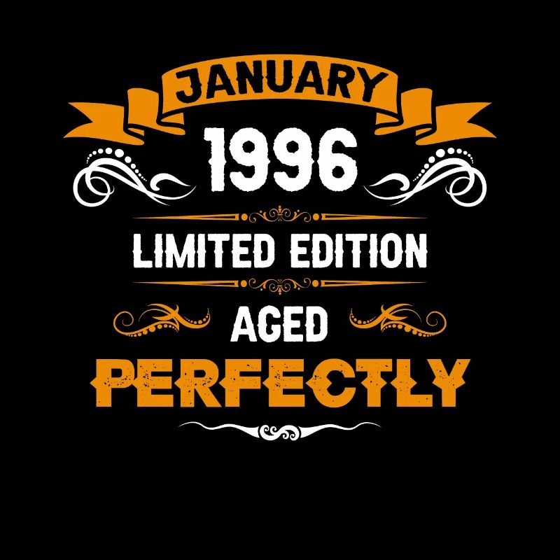 Januar 1996 Vintage Geburtstag Geschenk