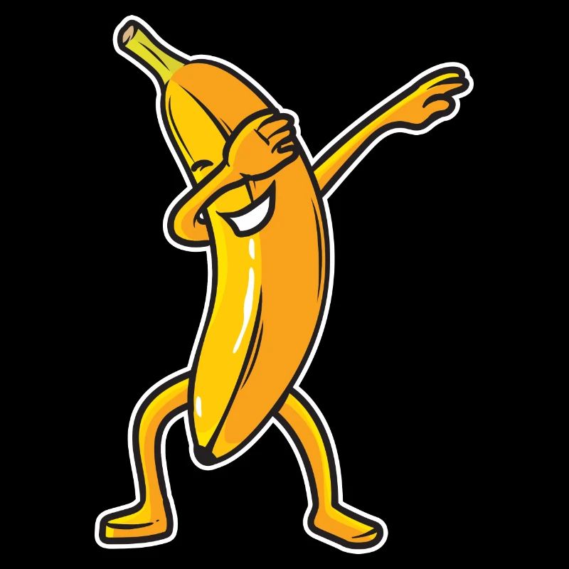 Dabbing Banane Dab Lustige Früchte