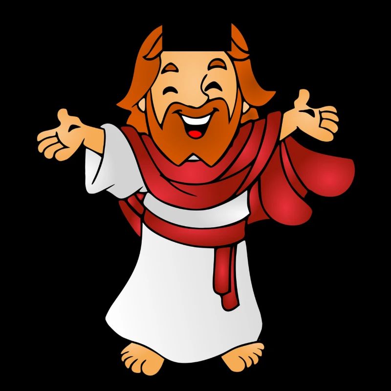 Jesus als Comicfigur Geschenk Geschenkidee