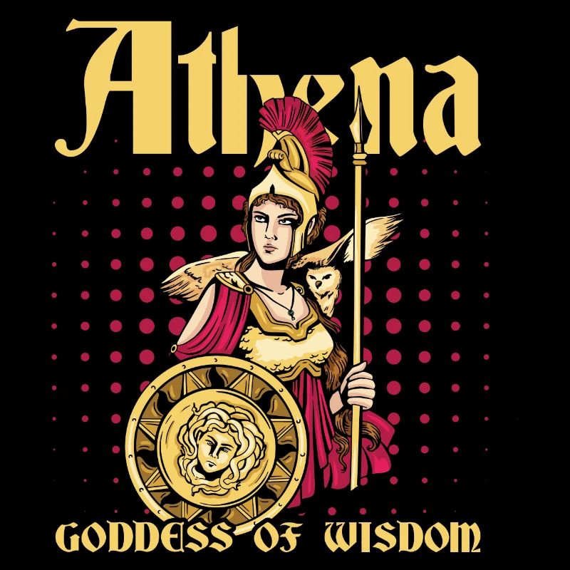Athéna déesse de la sagesse Design