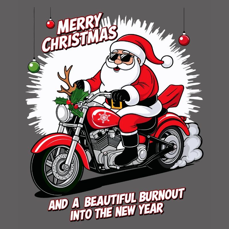 Rocker Weihnachtsmann