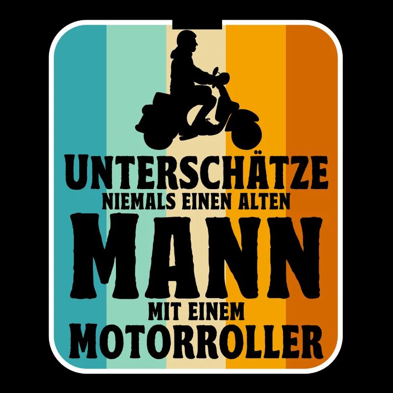 Rollerfahrer Geschenke Motorroller Scooter
