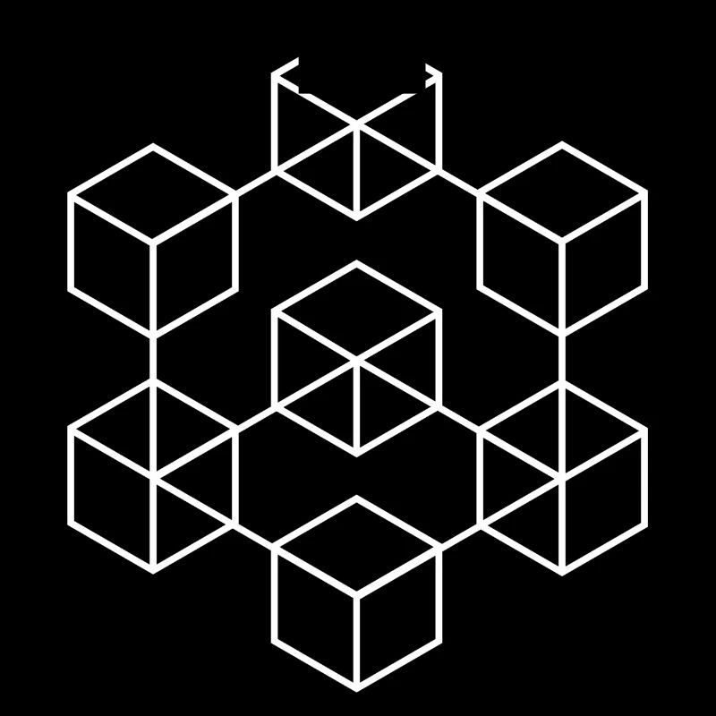 Blockchain Kette - Bitcoin - Krypto - Crypto