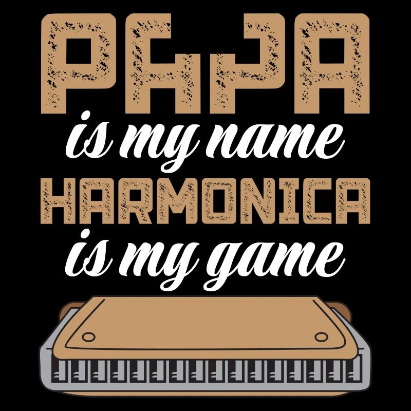 Papa est mon nom Harmonica est mon jeu