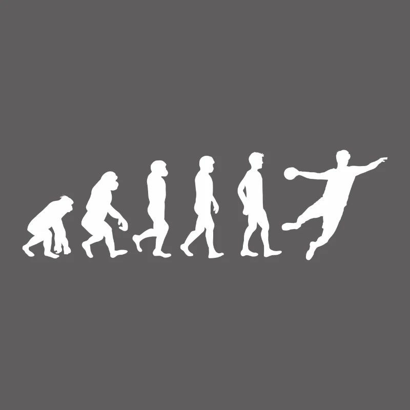 Handball Handballer Evolution Gift