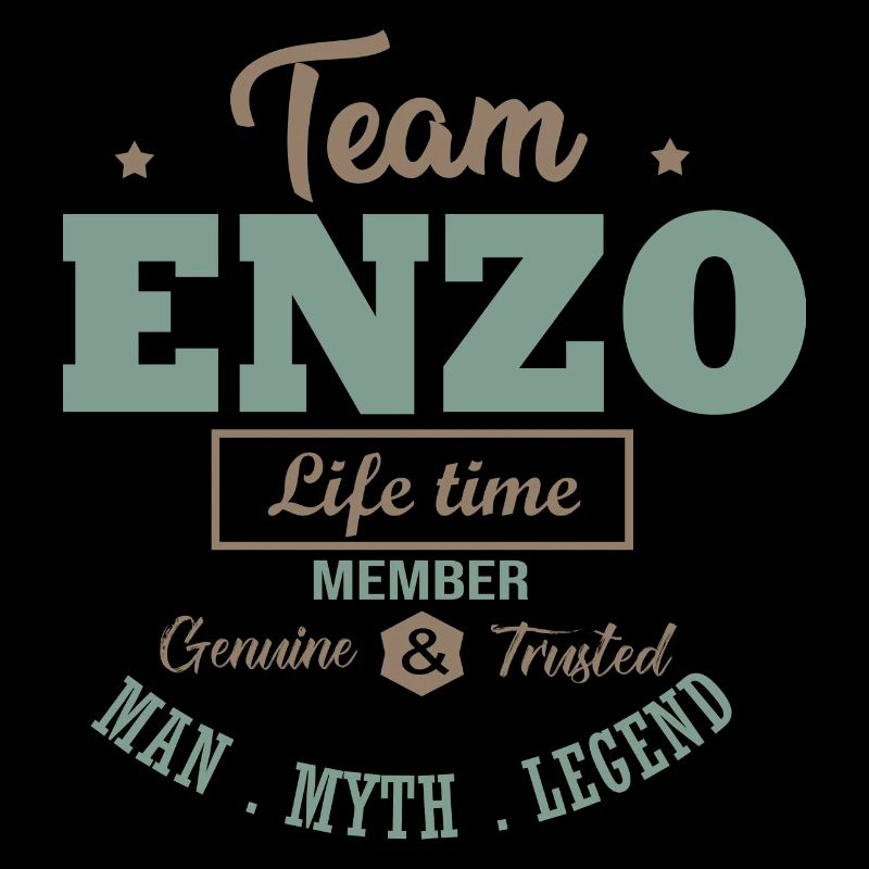 First name ENZO TEAM personalized gift Enzo