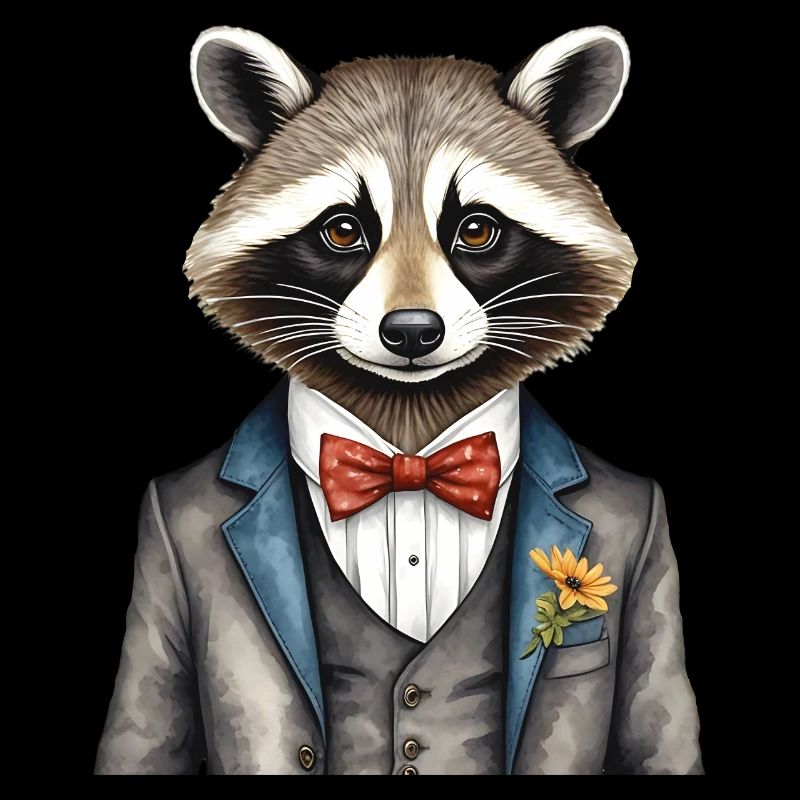 Gentleman raton laveur