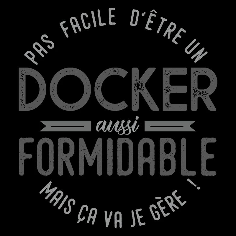 cadeau homme DOCKER formidable métier