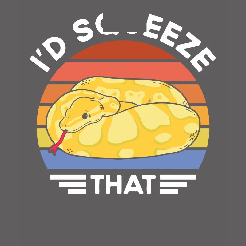 Banana Ball Python I'D Squeeze That