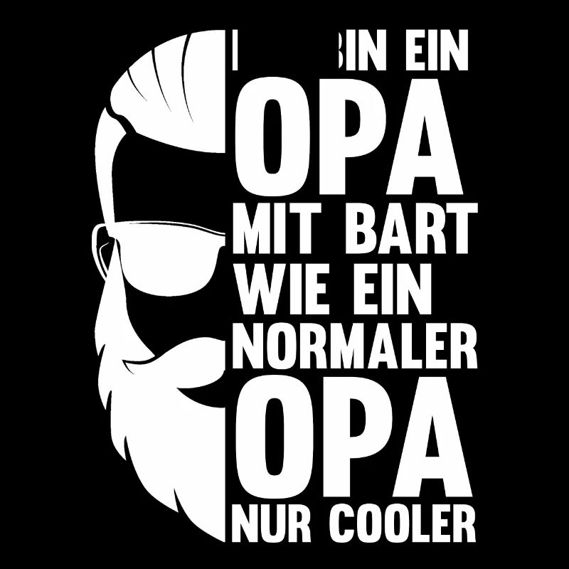 Opa Großvater Bärtig Bartträger Schnurrbart Bart