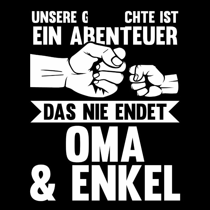 Oma Großmutter und Enkel