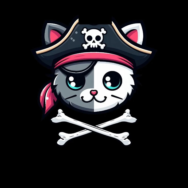 Lets Get Shipwrecked Cute Cat Pirate Gasparilla