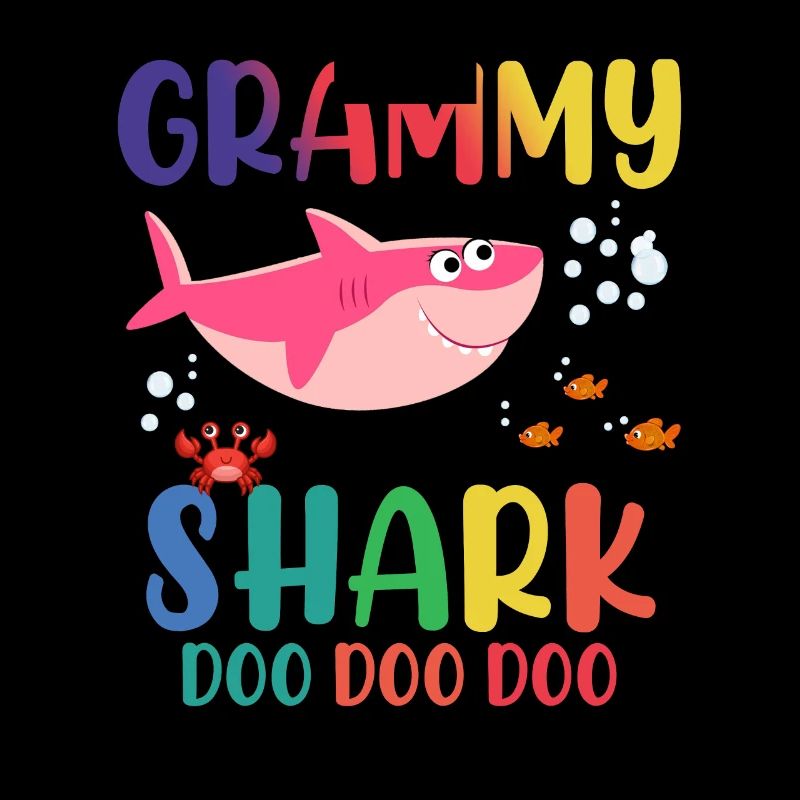 Grammy Shark Vatertagsgeschenk von Ehefrau Sohn