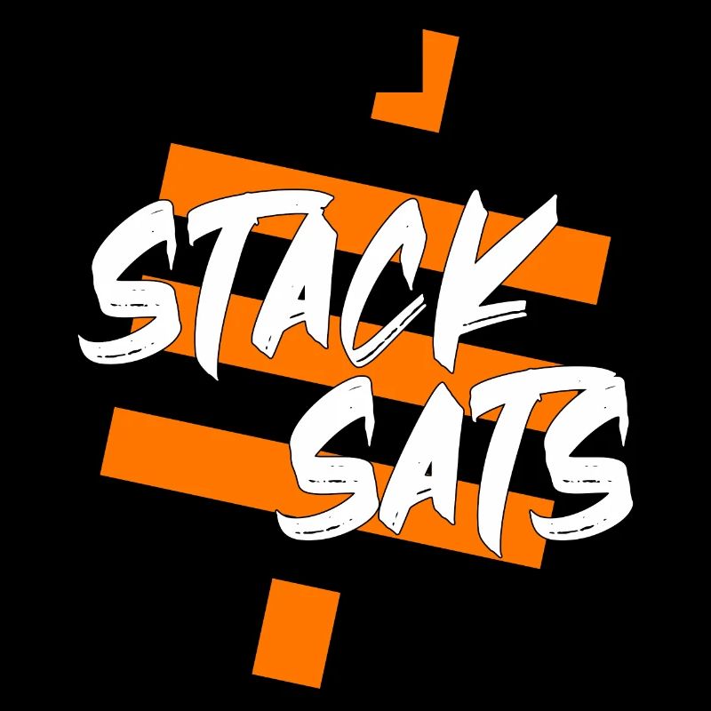 Bitcoin Satoshi BTC Stack Sats Hodl Crypto Logo