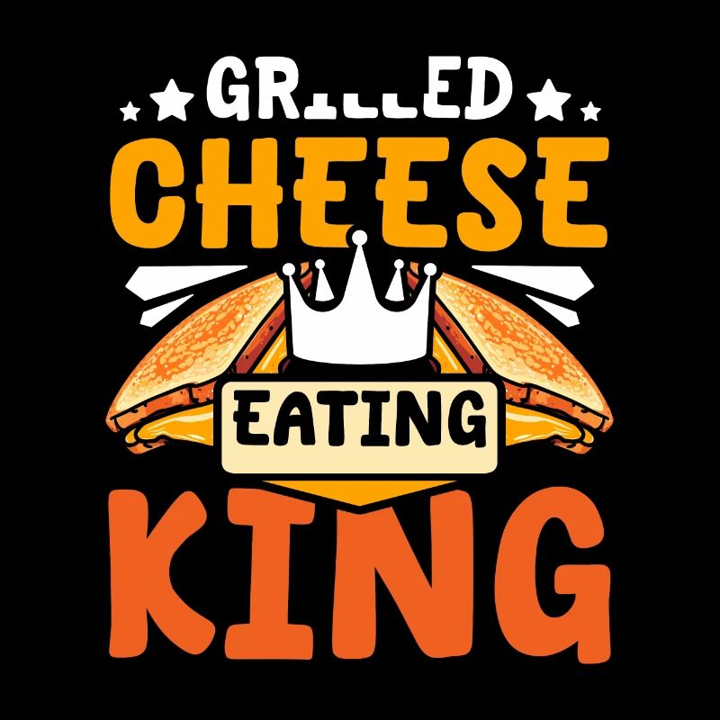 Roi mangeur de fromage grillé