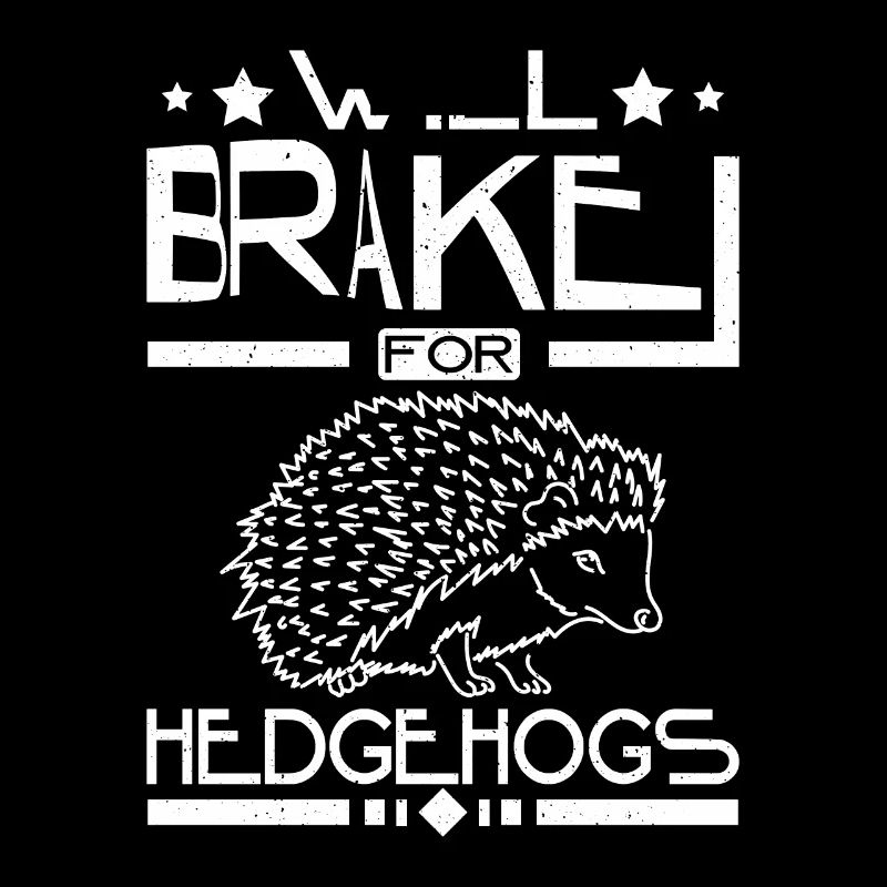 Will brake for hedgehogs