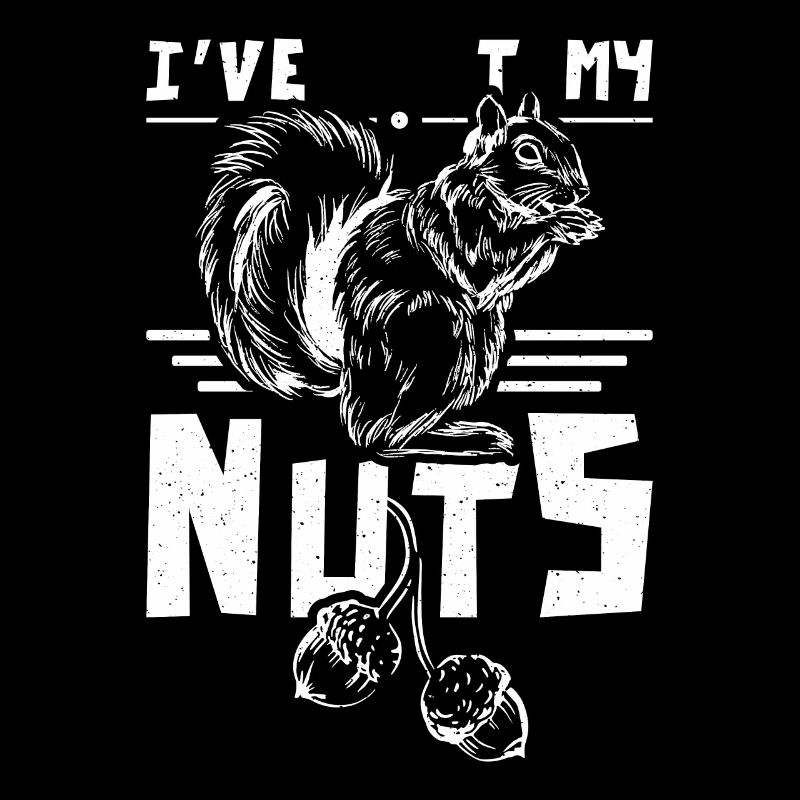 Funny Squirrel I've lost my nuts