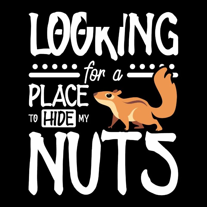 Funny Squirrel looking for a place to hide my nuts