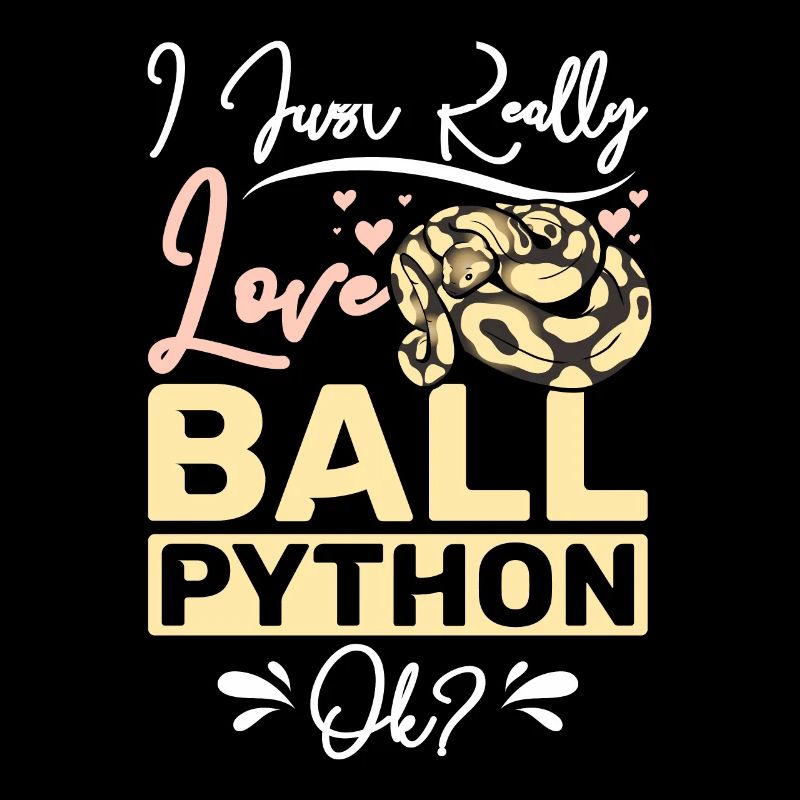 J’aime vraiment le python royal, d’accord ?
