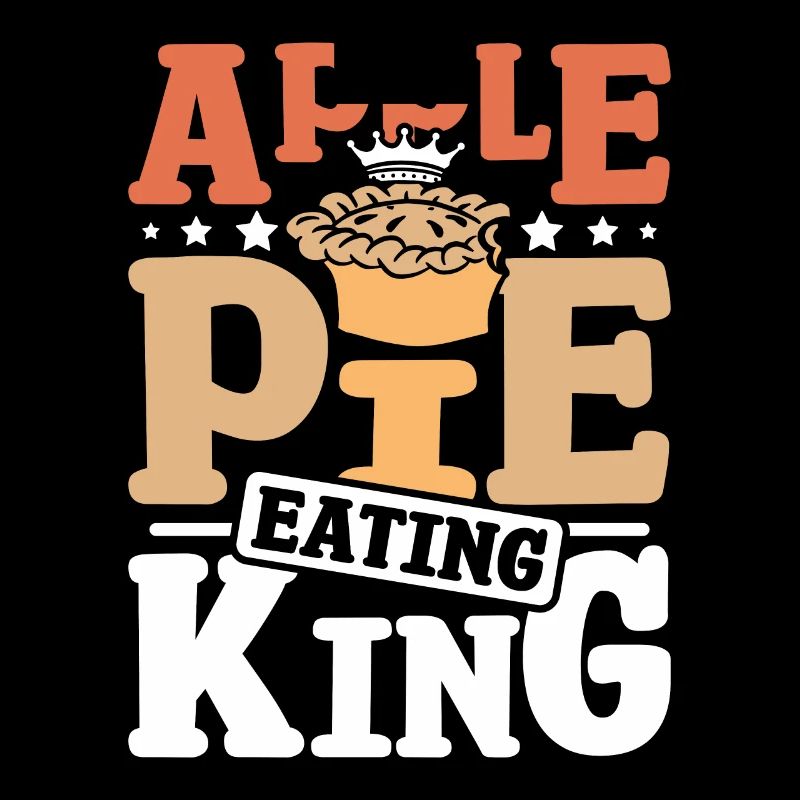 Apple pie eating king