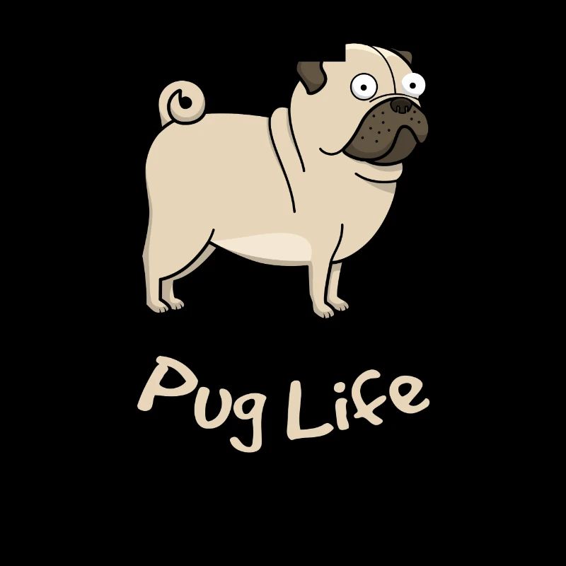 Pug Life Mops