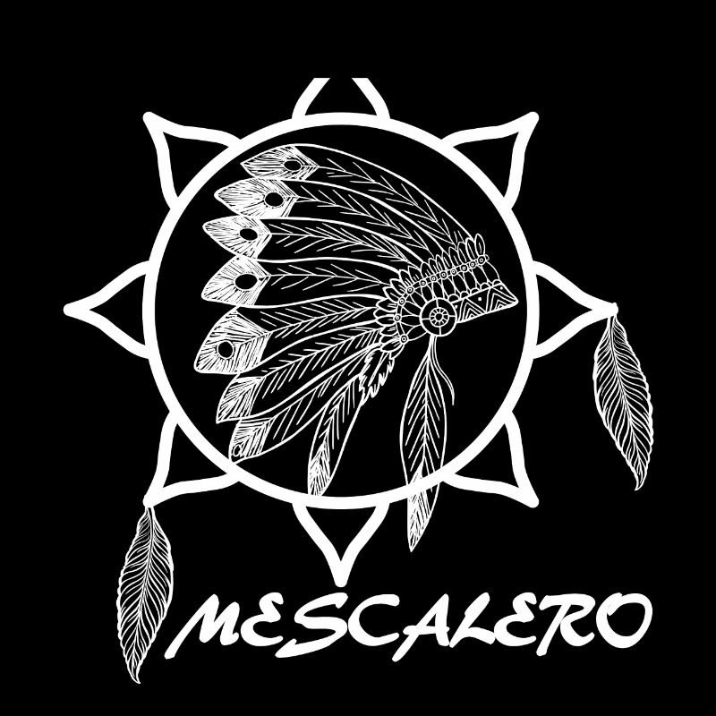 Mescalero Apache Indien - Blanc