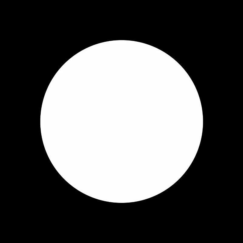 Cercle blanc