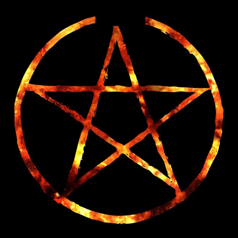 Pentagramm fire