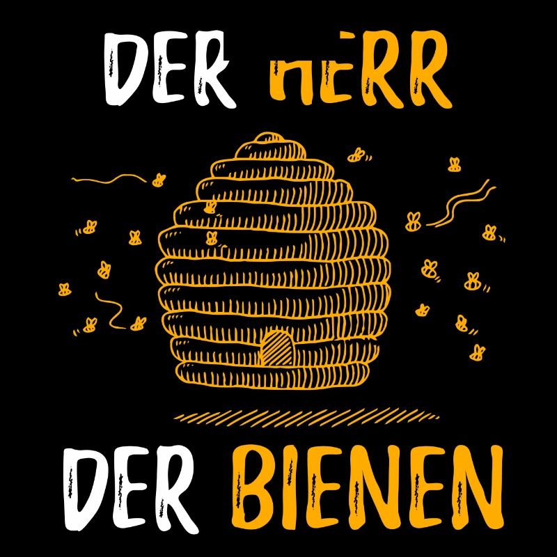 Der herr der bienen Geschenk Imker Honig Spruch