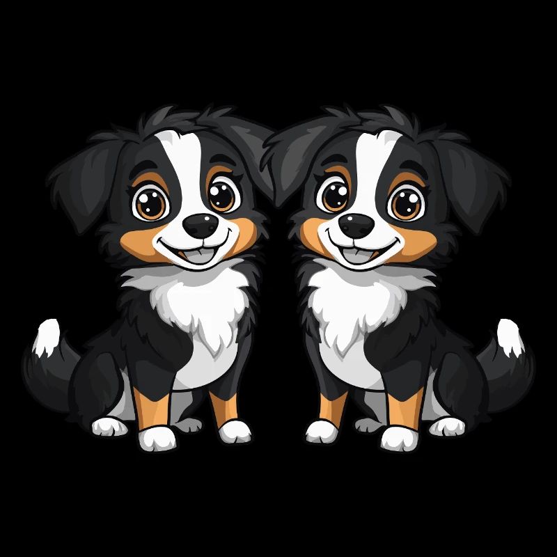 Australian Shepherd Dog Comic
