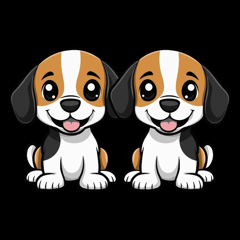 Beagle Hund Comic