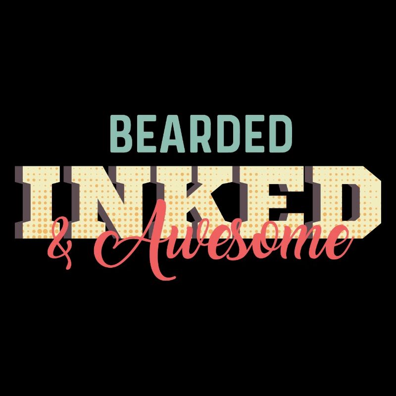 Bärtige Tinte Stigmatophil Geschenk