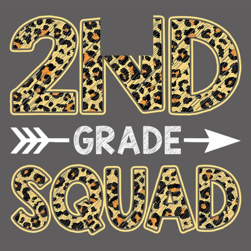 2Nd Grade Squad Leopard Second Grade Teacher Stud