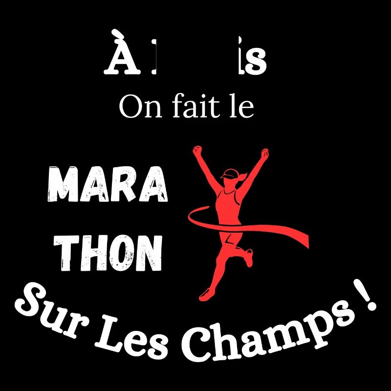 In Paris machen wir den Marathon auf den Champs!