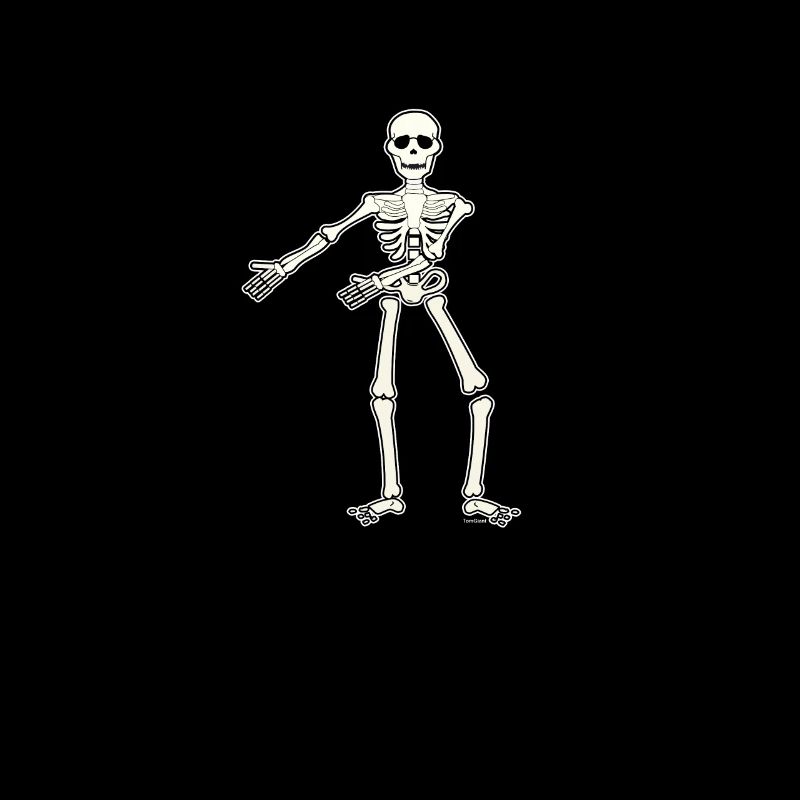Floss Dance Move Skelett
