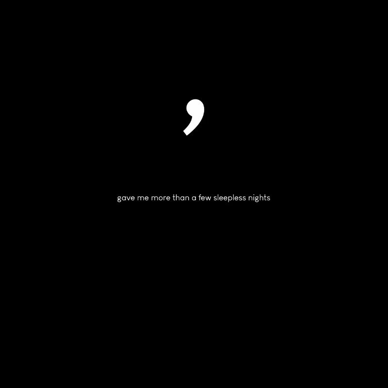 Funny computer science shirt - semicolon