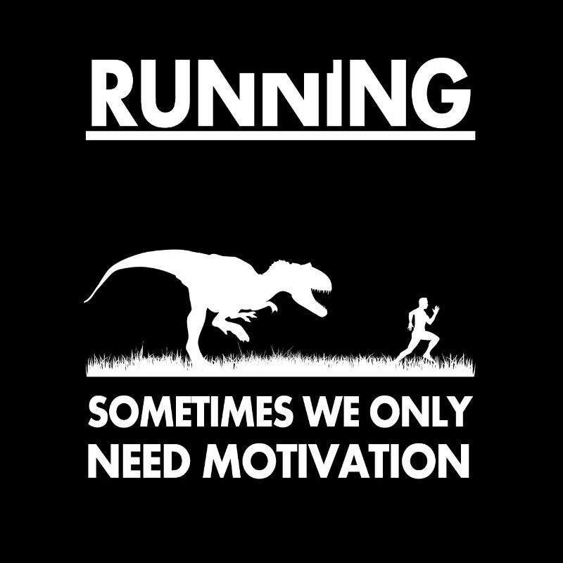 Running motivation dinosaur gift gift idea