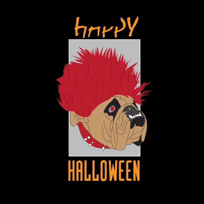 Halloween Hund