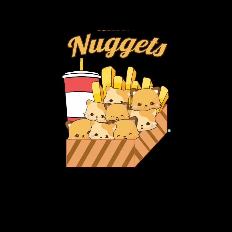Kitten Nuggets Kitten Chicken Nuggets Gift