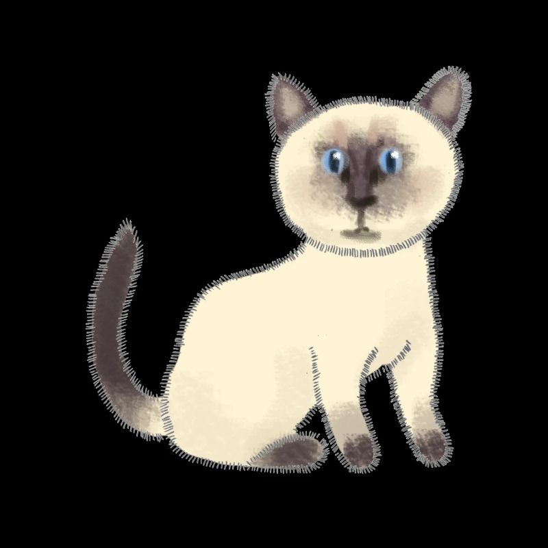 Siamkatze siam katze Katzenbabies Geschenk