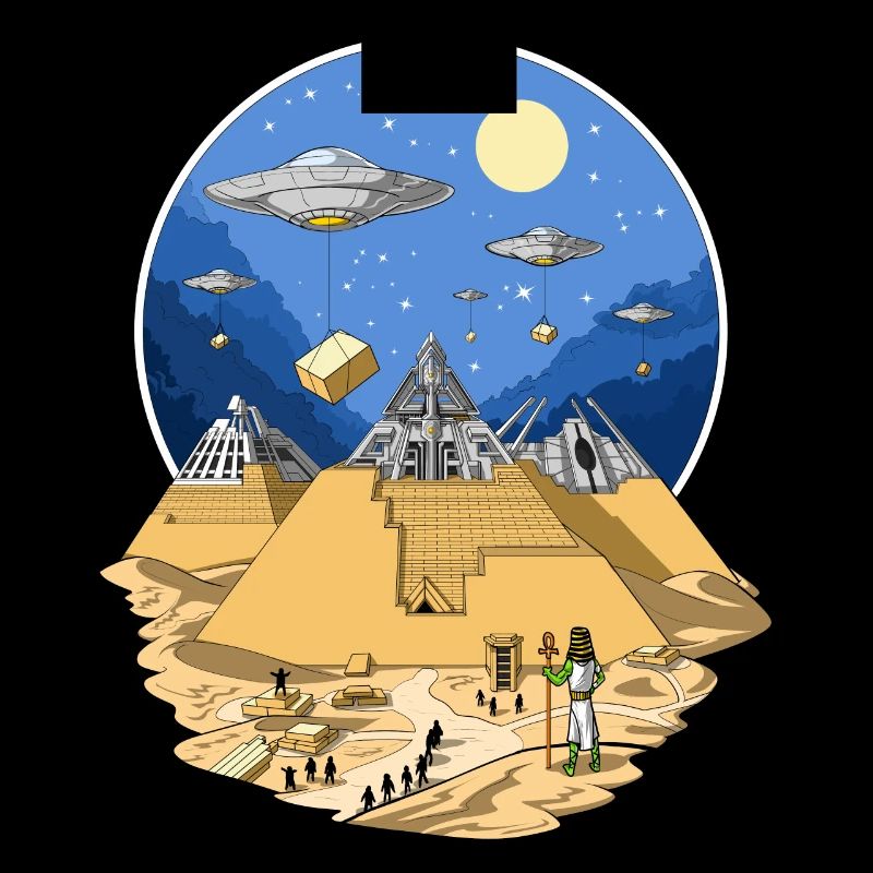 UFO Aliens Egyptian Pyramids
